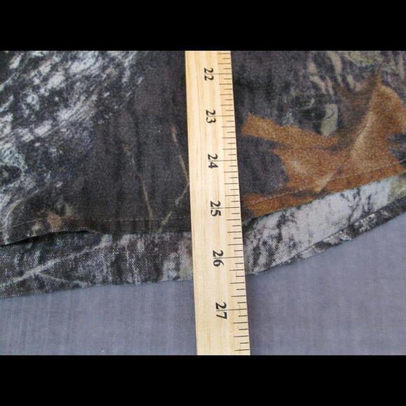 Mossy Oak Mens Size Large Flannel Shirt Chamois Heavyweight Breakup Camouflage - Picture 7 of 8